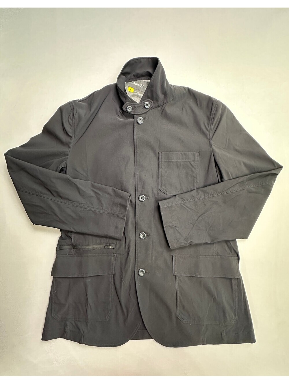 Eddie Bauer Travex Black Casual Button-Up Jacket Size 42